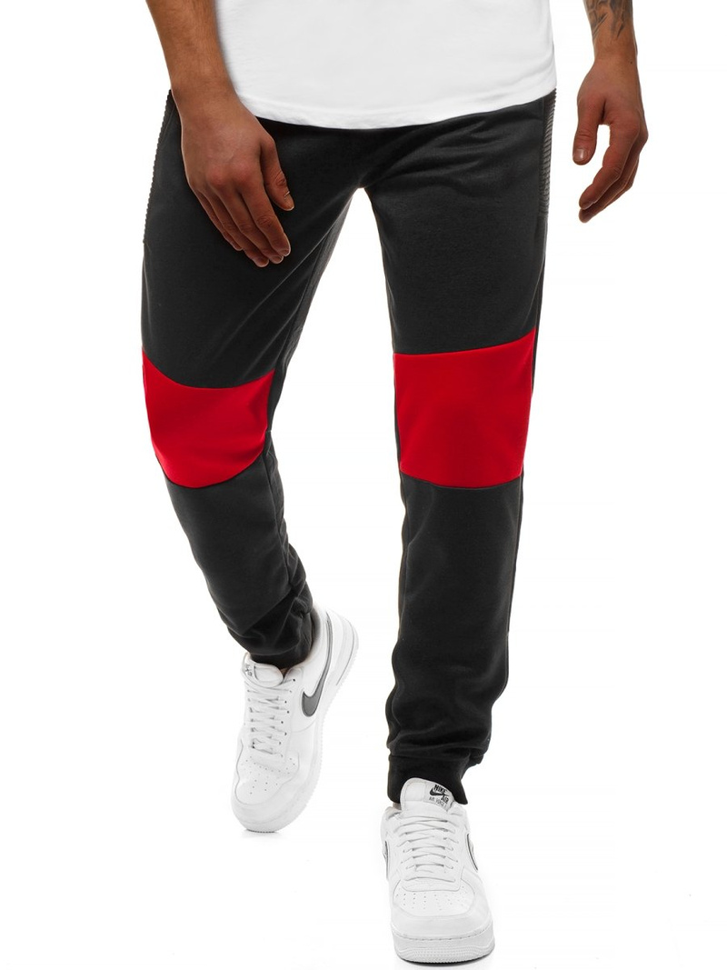 Moške športne hlače črne OZONEE JS/JZ11015