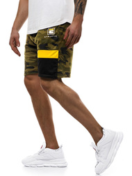 Moške kratke hlače zelene OZONEE JS/KK300160