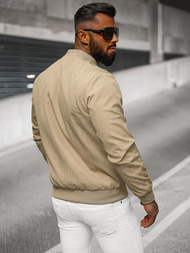 Moška prehodna jakna bež OZONEE O/7701