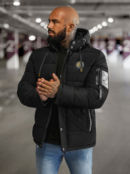 Moška jakna črna OZONEE JS/57M7503/392