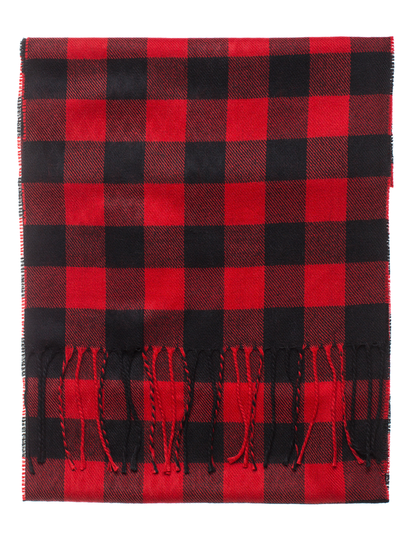 Moški šal rdeči OZONEE JS/YW08054/13