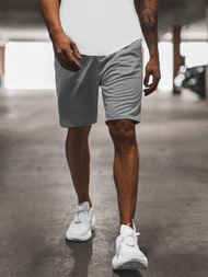 Moške športne kratke hlače sive OZONEE JS/8K100/2Z