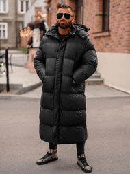 Moška zimska jakna črna OZONEE O/M3202Z