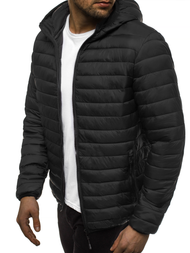 Moška prehodna jakna črna OZONEE JS/LY35