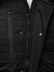 Moška zimska jakna črna OZONEE O/99115