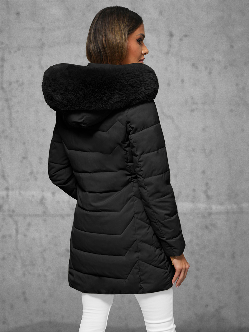 Ženska jakna črna OZONEE JS/16M9121/392