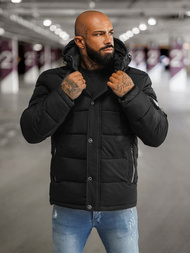 Moška jakna črna OZONEE JS/57M7503/392