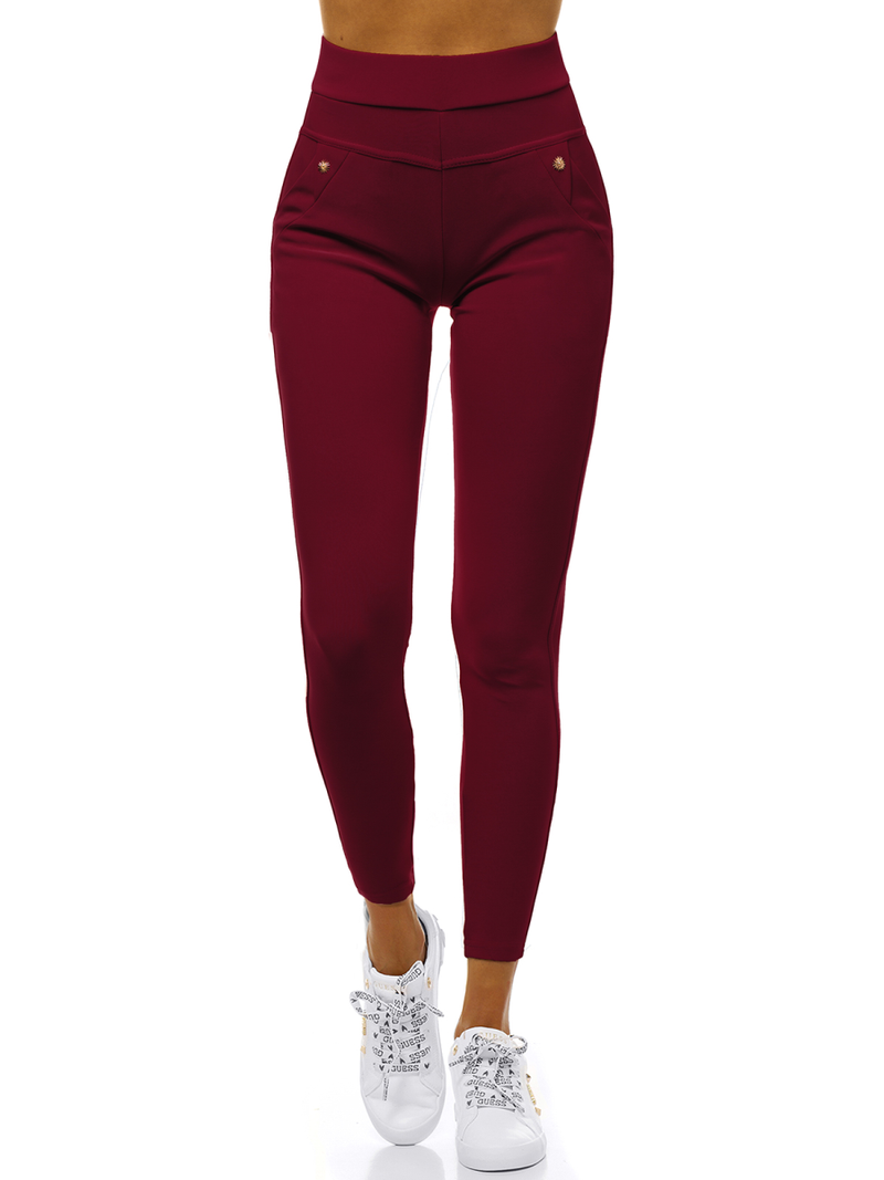 Ženske pajkice bordo OZONEE JS/1040/A6