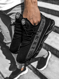 Moške superge črno-sive OZONEE T/02