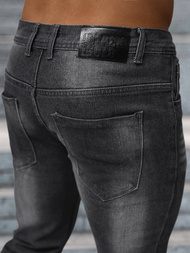 Moške kavbojke grafitne OZONEE NB/MP0199GS