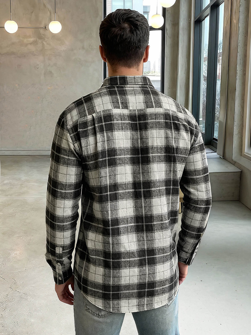 Moška srajca siva OZONEE V/V172Z