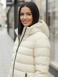 Ženska zimska jakna ecru OZONEE JS/M769/281