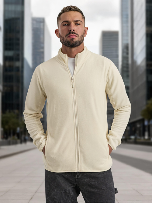 Moška jopa ecru OZONEE JS/HH016/1