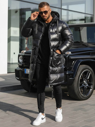 Moška zimska jakna črna OZONEE O/M3205Z