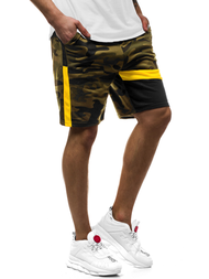 Moške kratke hlače zelene OZONEE JS/KK300160