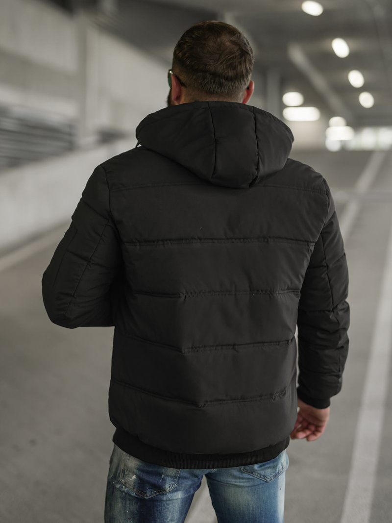 Moška jakna črna OZONEE JS/31M5003Z