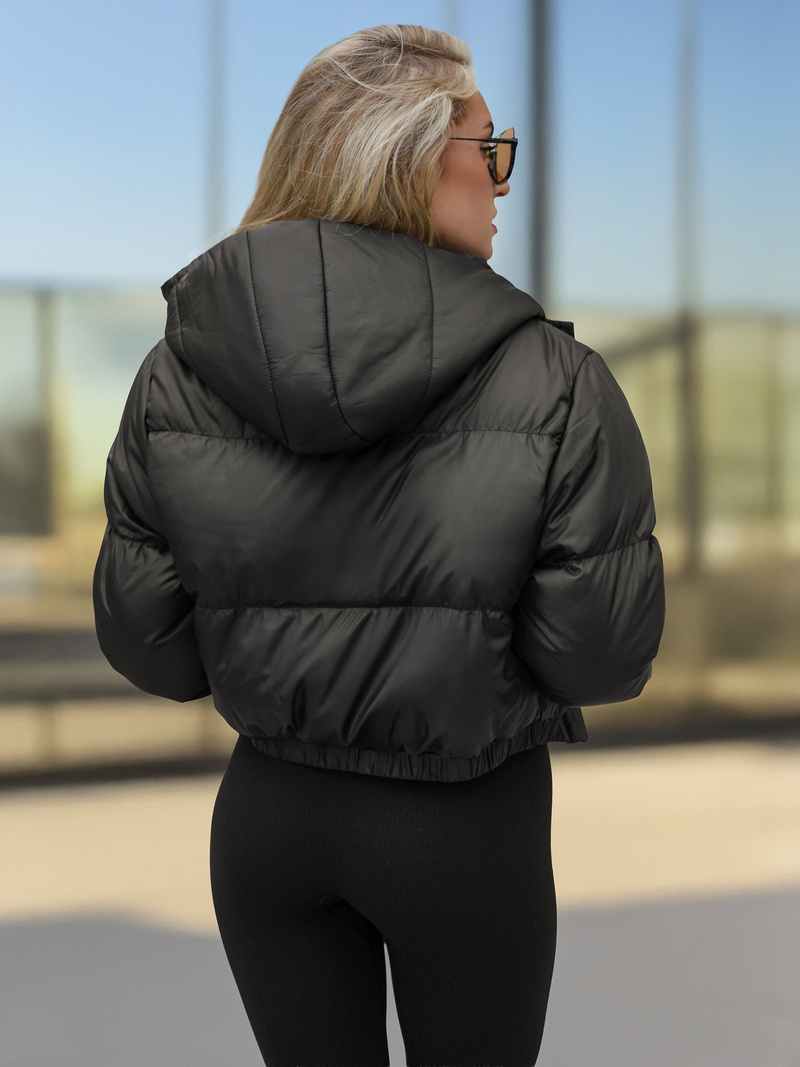 Ženska jakna črna OZONEE JS/5M3260/392Z