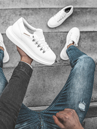 Moške superge bele OZONEE CH/021