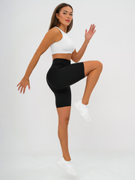 Kratke črne ženske pajkice OZONEE JS/17K583/3