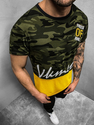 Moška majica zelena OZONEE JS/SS10978Z