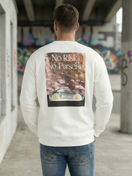 Moška jopa bela OZONEE JS/65B3918/1Z