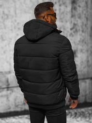 Moška zimska jakna črna OZONEE JS/84M3029/392