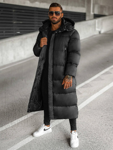 Moška zimska jakna črna OZONEE O/M3202Z