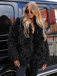 Ženska jakna črna OZONEE JS/11Z8251