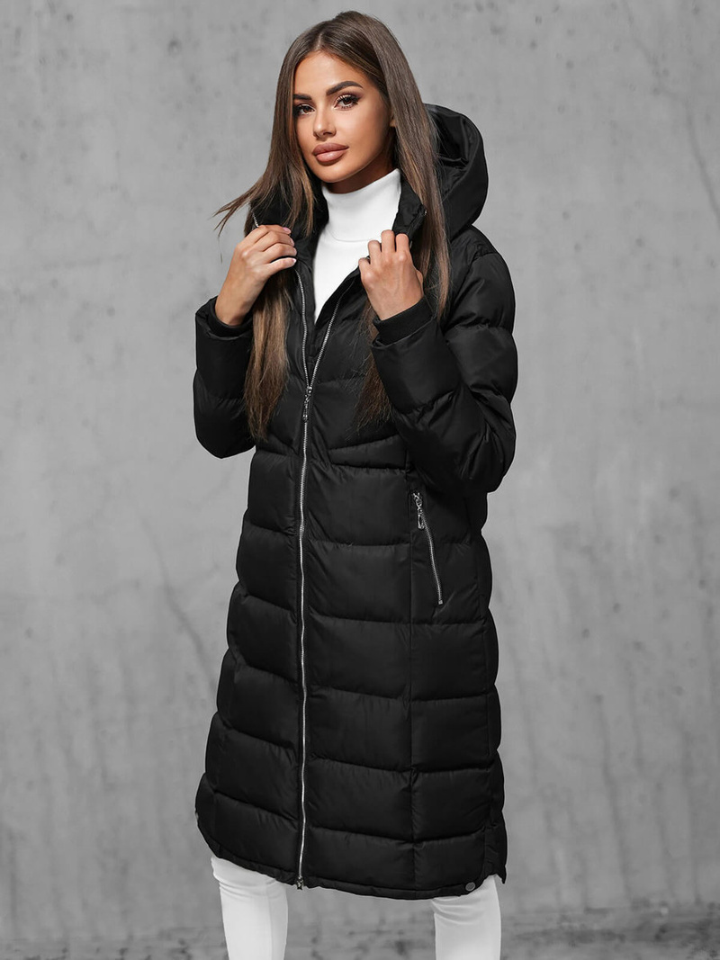 Ženska jakna črna OZONEE JS/M736/392