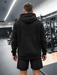 Moška jopa s kapuco črna OZONEE JS/8B1736/3