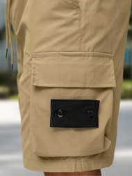 Moške kratke hlače bež OZONEE JS/27K6538/6