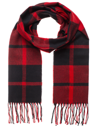 Moški šal rdeči OZONEE JS/YW08036/13