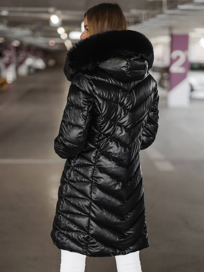 Ženska jakna črni OZONEE JS/16M9100/392Z