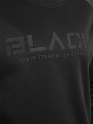 Moška jopa črna OZONEE JS/8B1992/3