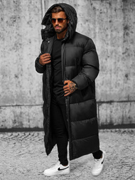 Moška zimska jakna črna OZONEE O/M3202