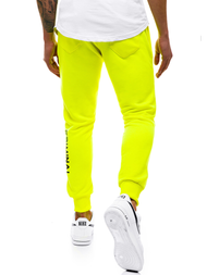 Moške športne hlače rumene-neon OZONEE G/11129