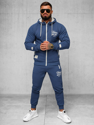 Moška trenirka indigo OZONEE O/FF5032AB