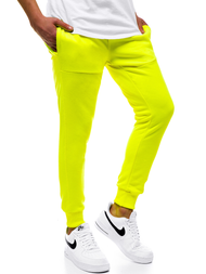 Moške športne hlače rumene-neon OZONEE G/11129