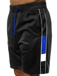 Moške kratke hlače črne OZONEE JS/KK300171