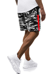 Moške kratke hlače sive OZONEE JS/KK300160