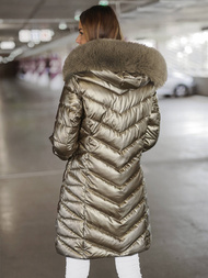 Ženska jakna zlato OZONEE JS/16M9100/403Z