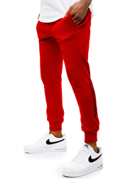Moške športne hlače rdeče OZONEE G/11129