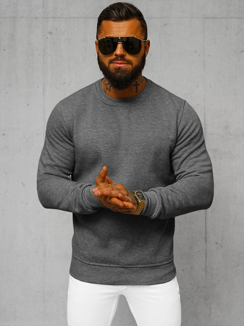 Moška jopa grafitna OZONEE JS/2001-10Z