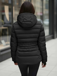 Ženska zimska jakna črna OZONEE JS/M769/392