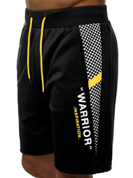 Moške kratke hlače črne OZONEE JS/KK300172