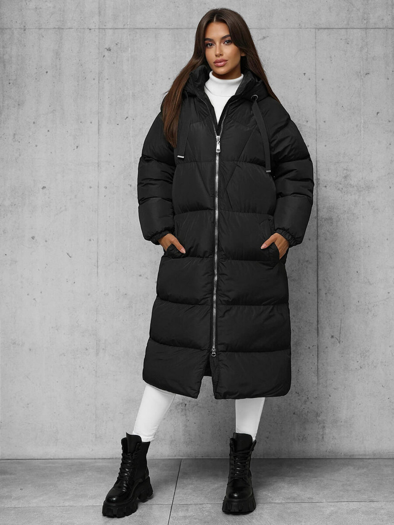 Ženska jakna črna OZONEE JS/5M3163/392Z