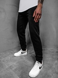 Moške športne hlače črne JS/YW006Z