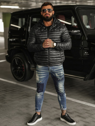 Moška jakna črna OZONEE JS/16M9328/392BZ