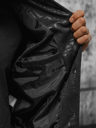 Moška prehodna bomber jakna črna OZONEE O/3A172