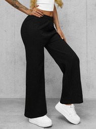 Ženske hlače črne OZONEE JS/92K526/3